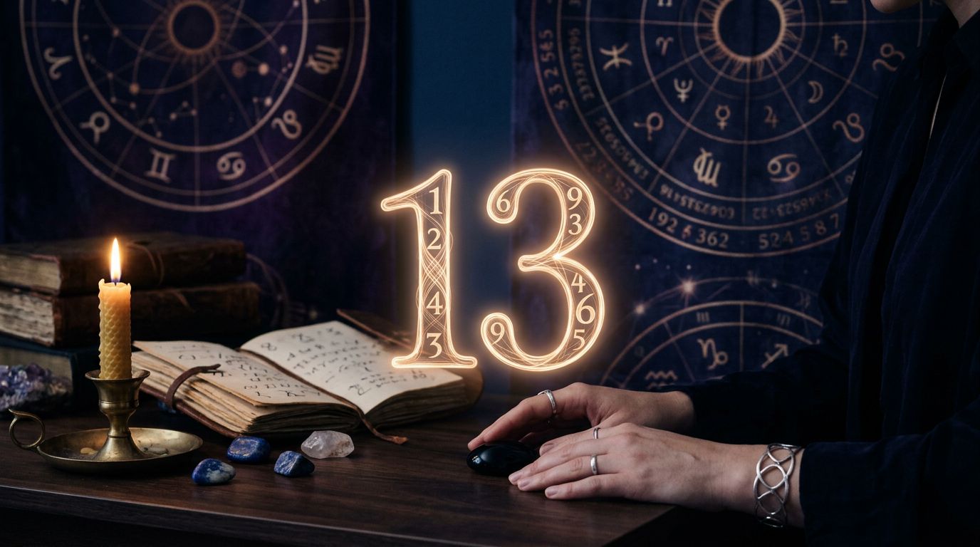 Le chiffre 13 en numérologie : ce qu&rsquo;il révèle vraiment